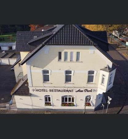 Hotel Restaurant Am Park Waltrop Exterior photo